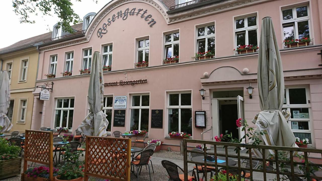 Restaurant Rosengarten Neuruppin Extérieur photo